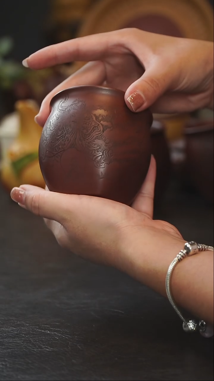 茶杯紫砂紫砂主人杯