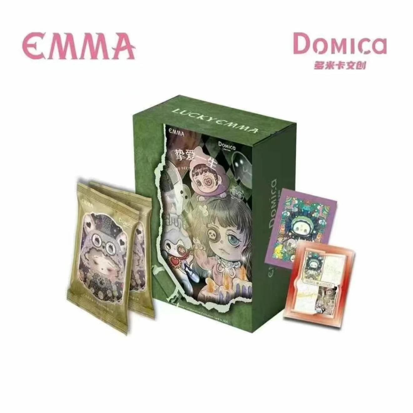 【刺盒】Domica多米卡《挚爱一生》典藏级艺术收藏卡牌潮玩盲盒