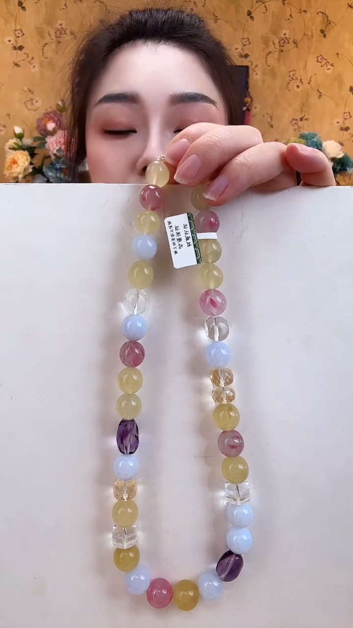 颈饰未镶嵌水晶多宝项链5359