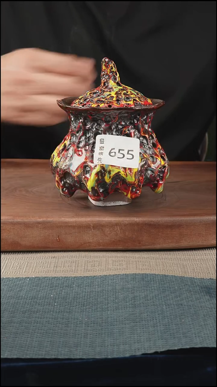 手工655窑窑领先 孤品原创