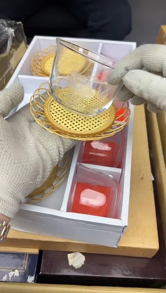 【闪购商品】5杯5拖中古回流瓷器好看，谨慎参拍