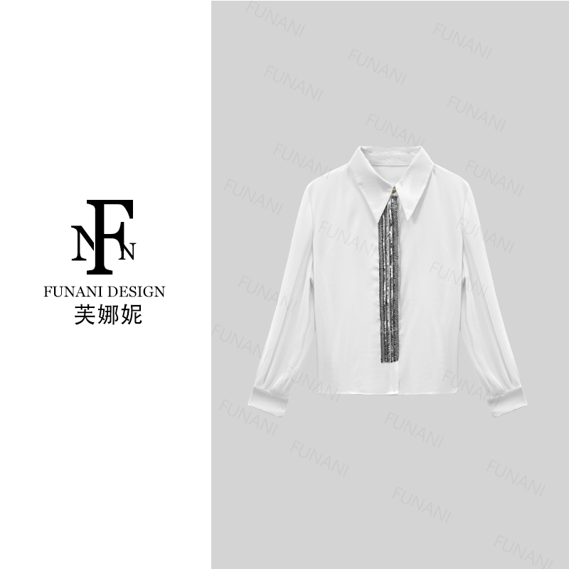 FNN【灵魂搭配】2025新款洋气衣服女穿搭气质女装上衣F2530202A