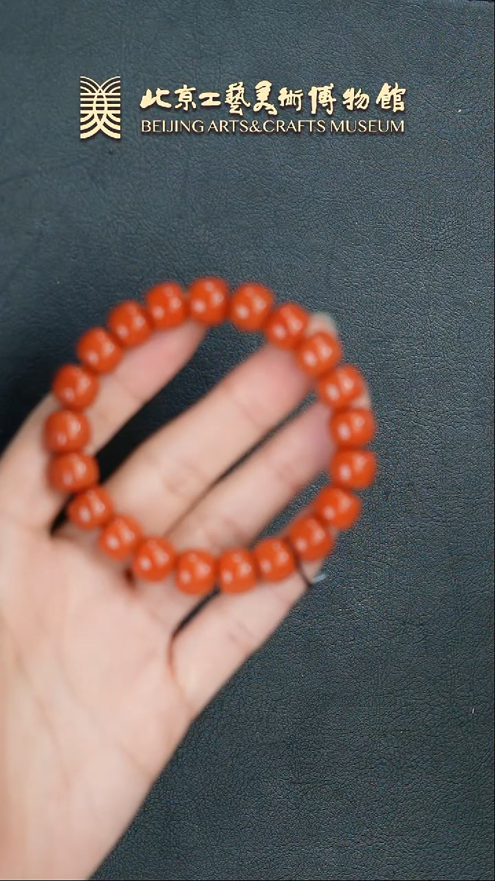 【闪购商品】南红玛瑙手串未镶嵌B0215GMD395瓦西老型手串