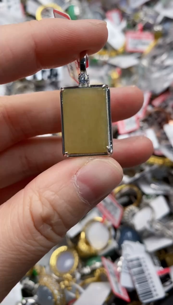 银S925镶嵌戒指翡翠222---1