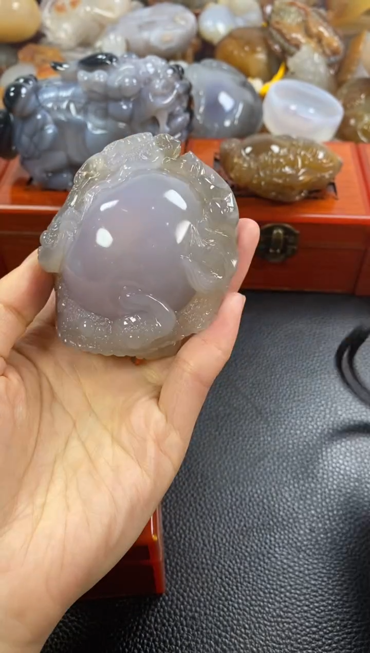 未镶嵌手把玛瑙/玉髓c*s1