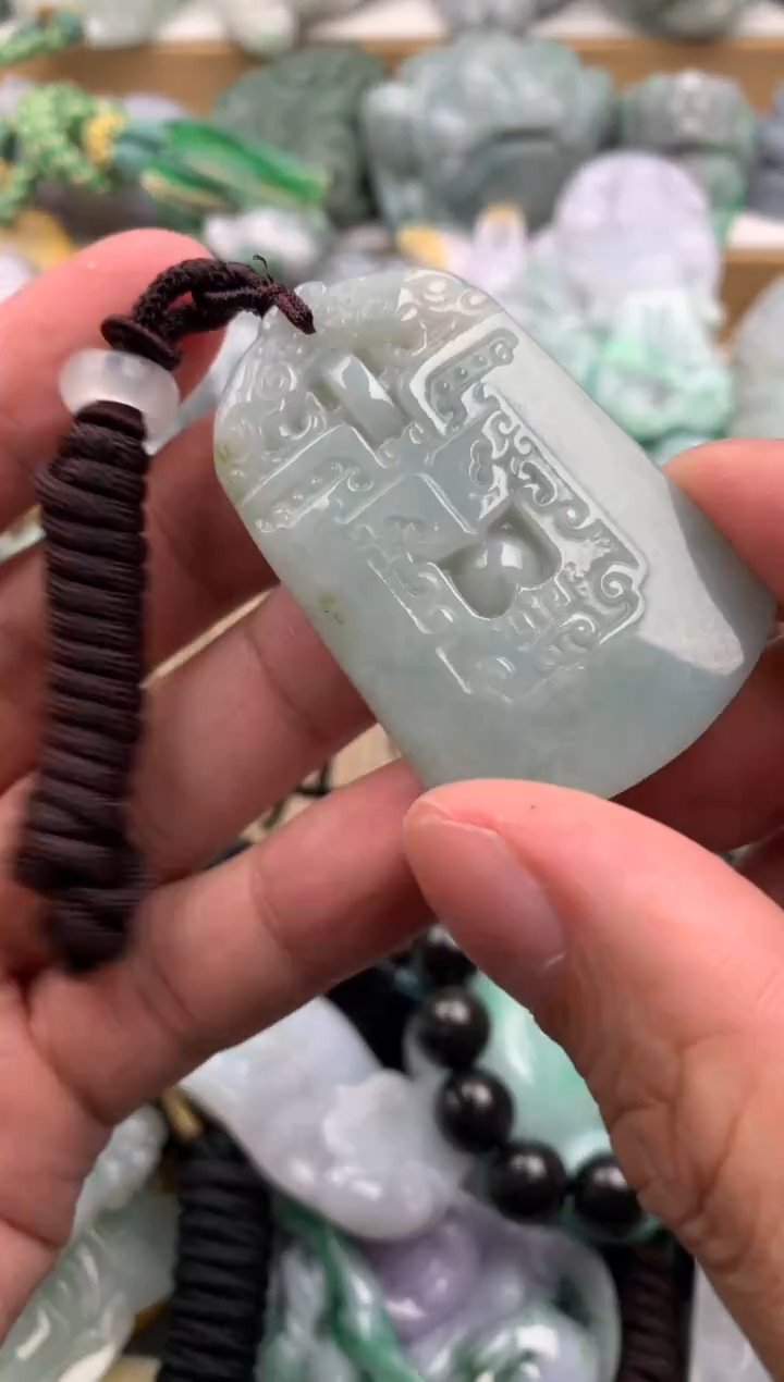 吊坠(不含链)未镶嵌翡翠1