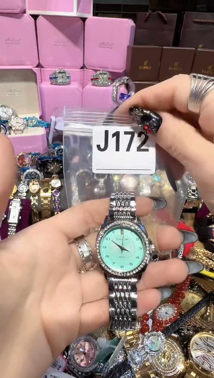 石英机芯不锈钢不锈钢直播定闪专用