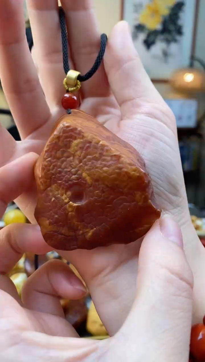 【闪购商品】琥珀颈饰未镶嵌吊坠