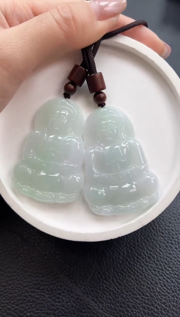 【闪购商品】翡翠颈饰未镶嵌YM903观音多样性发一