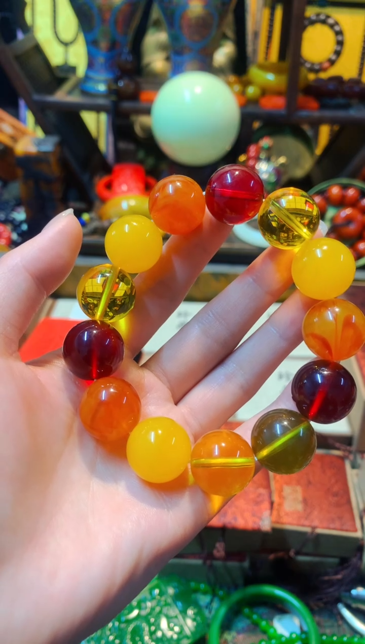 【闪购商品】蜜蜡手串未镶嵌主播推荐主播推荐