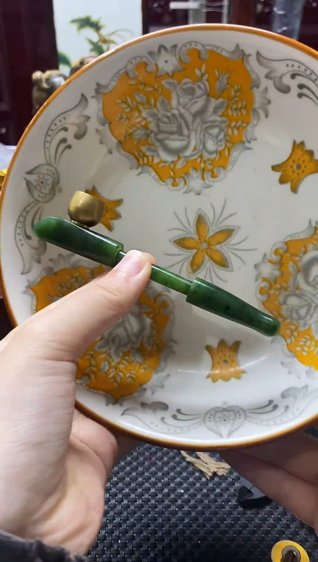 瓷片瓷片 瓷器 摆件 1个