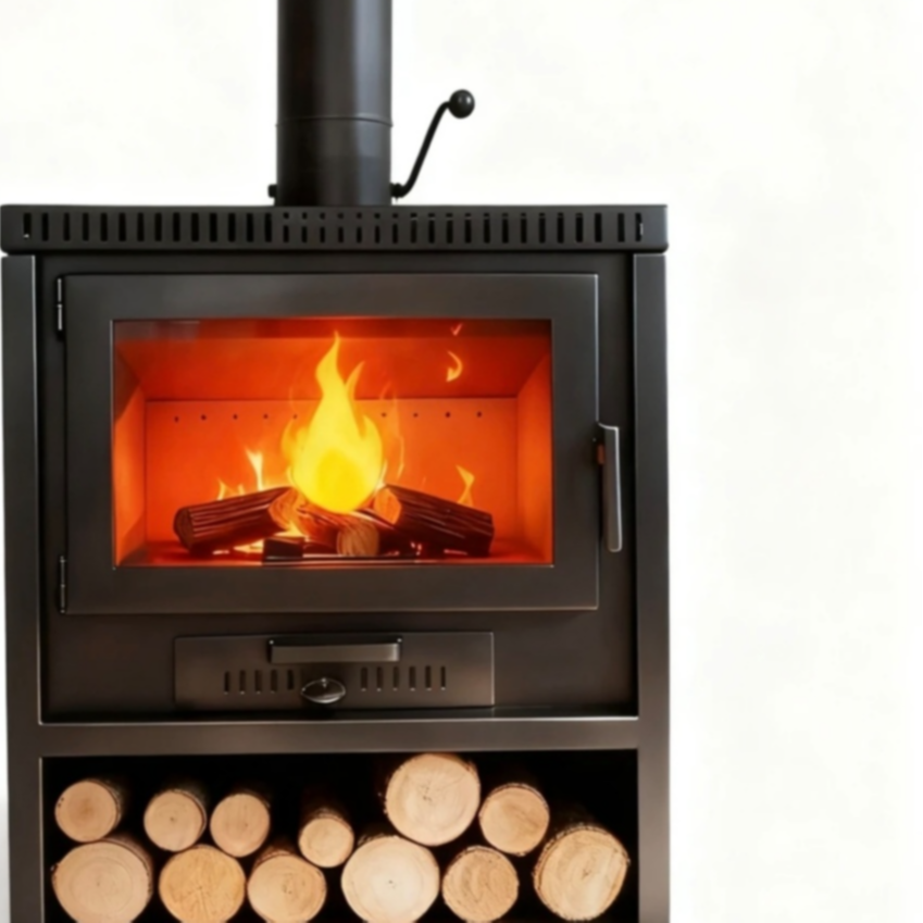 真火壁炉燃木柴火取暖民宿别墅农村自建房家用取暖炉