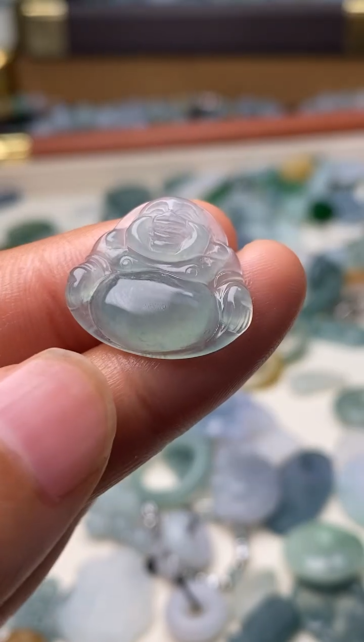 定制翡翠未镶嵌毛货翡翠~