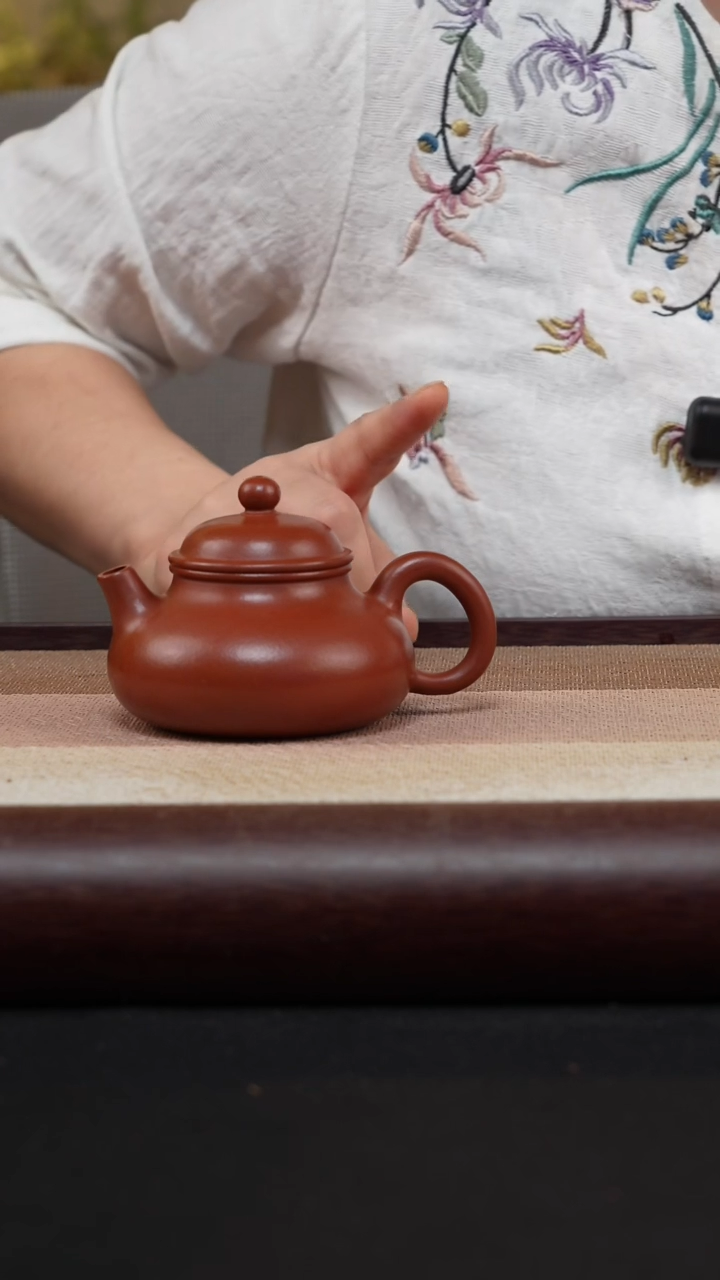 【闪购商品】紫砂茶壶朱泥-容天-赵老师MH-1731