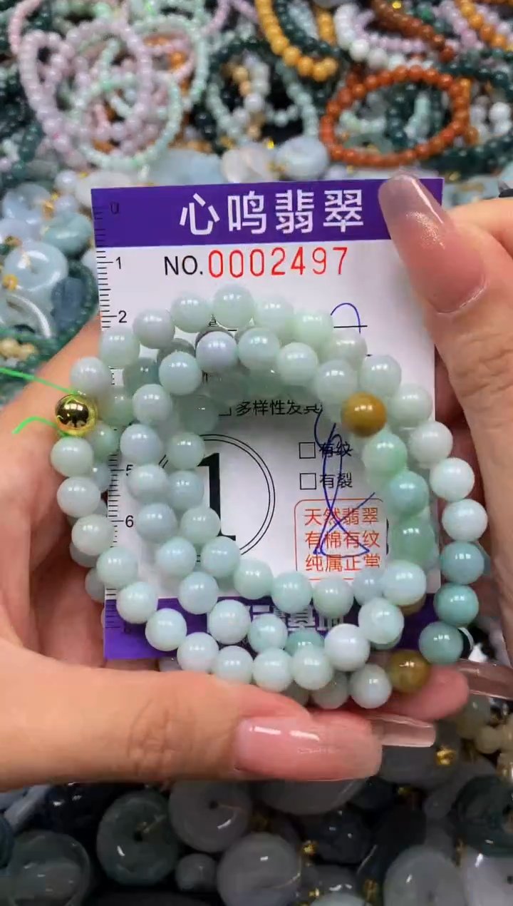翡翠未镶嵌颈饰闪购002497