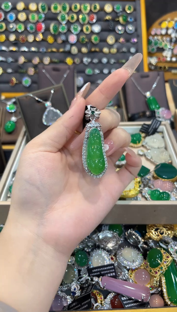 【闪购商品】玛瑙/玉髓吊坠(不含链)未镶嵌1