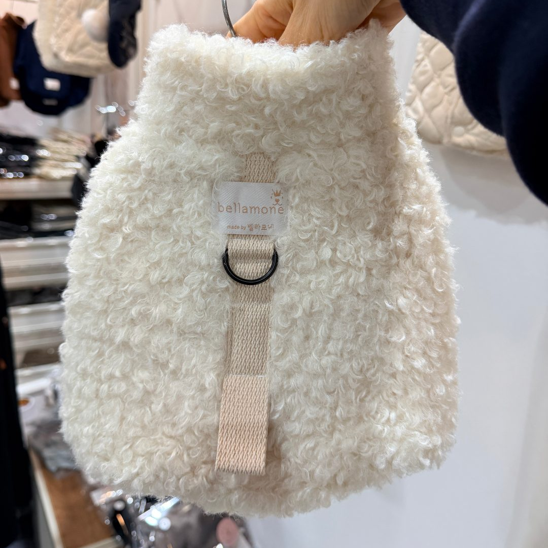 小韩bellamone 毛绒马甲