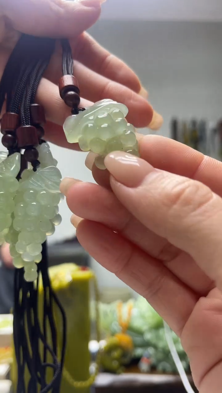 未镶嵌岫玉颈饰多样性发货 拍一发一
