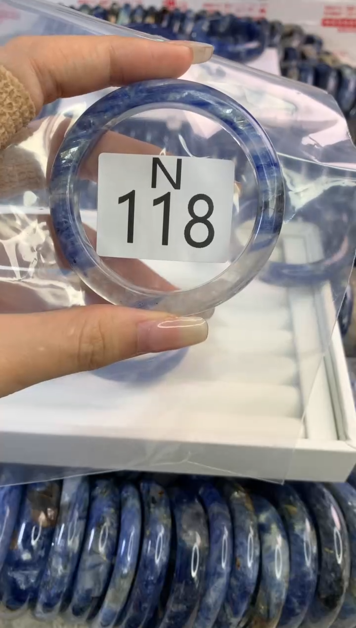 蓝宝石手镯未镶嵌118-52