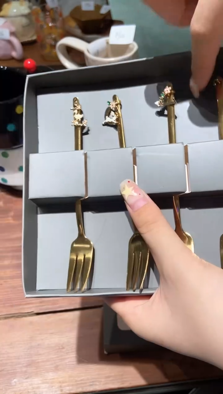 瓷160 love 叉子 套装 瑕疵