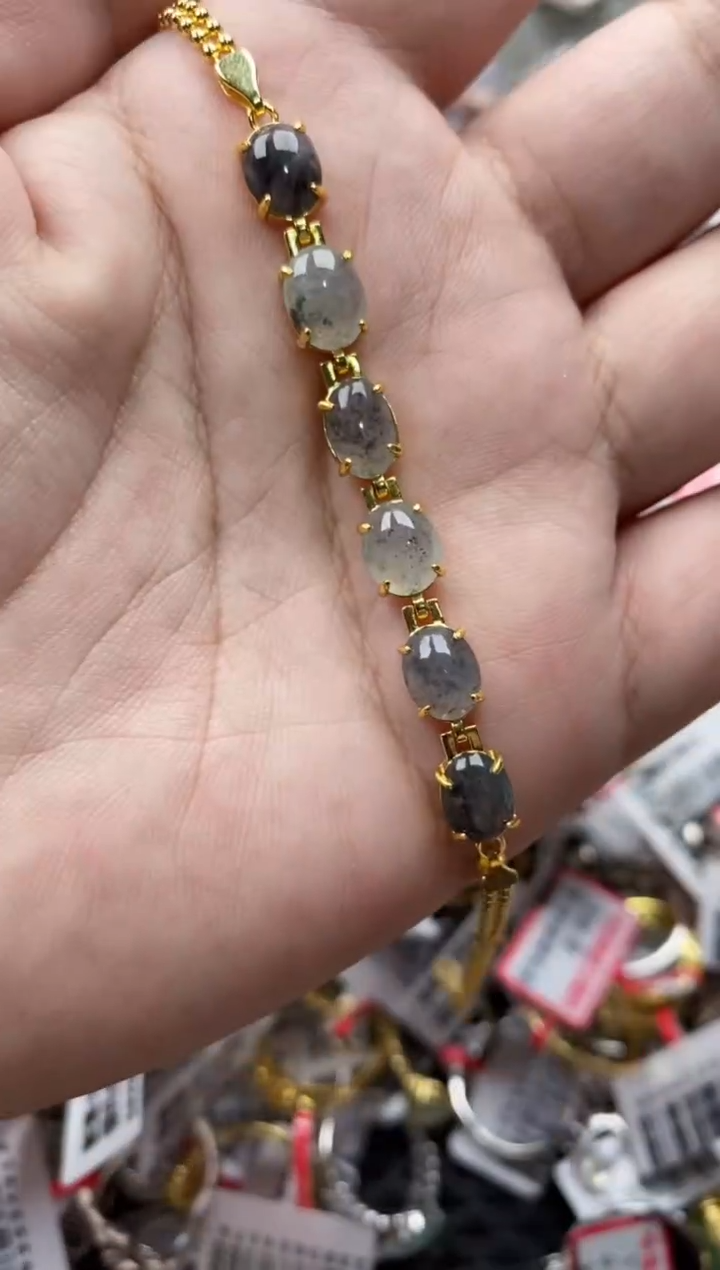 【闪购商品】翡翠戒指银S925镶嵌222222---1