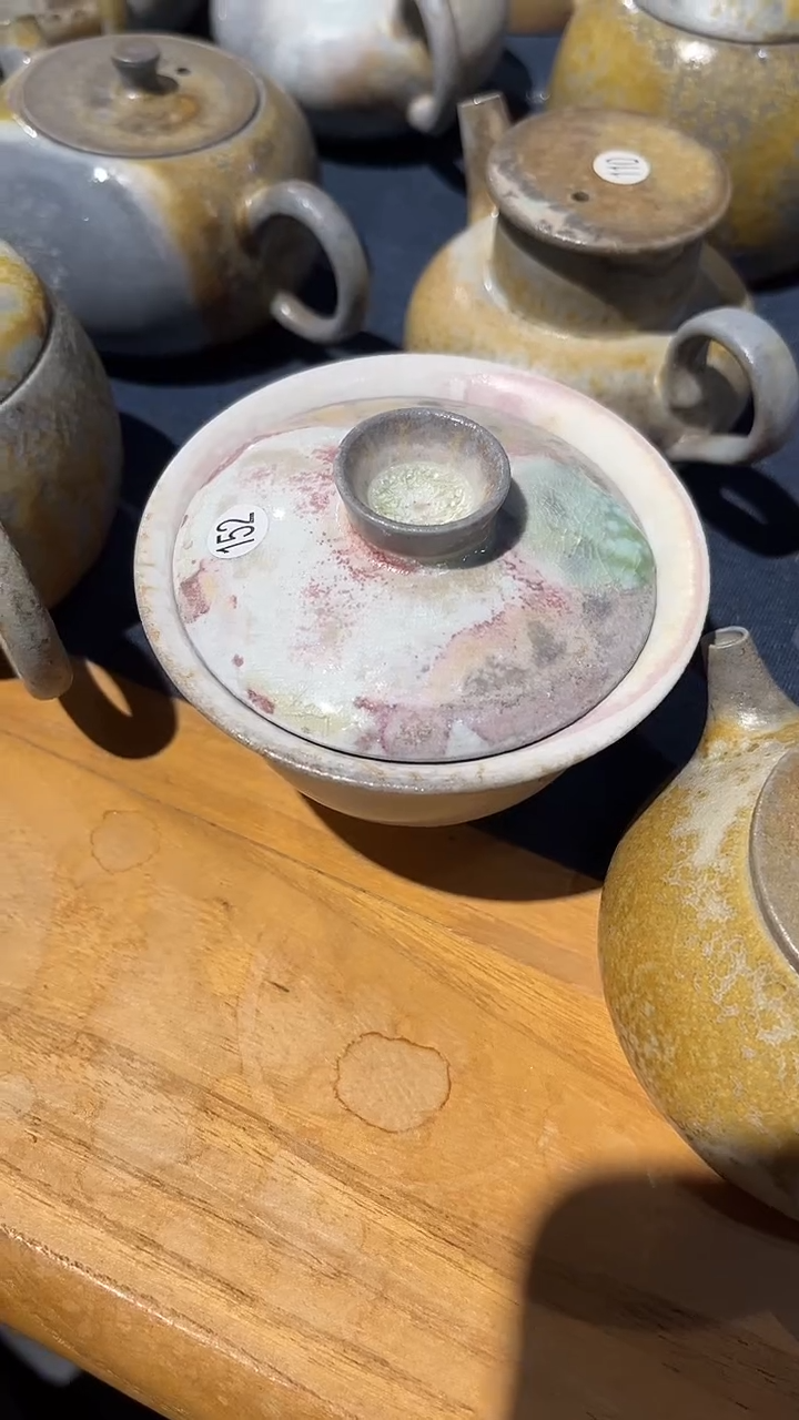 盖碗152号容量100ML有点斜盖瑕疵