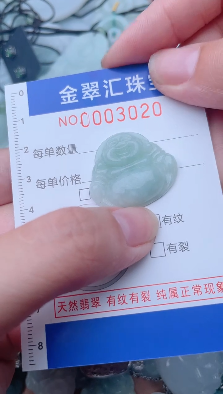 颈饰未镶嵌翡翠3020