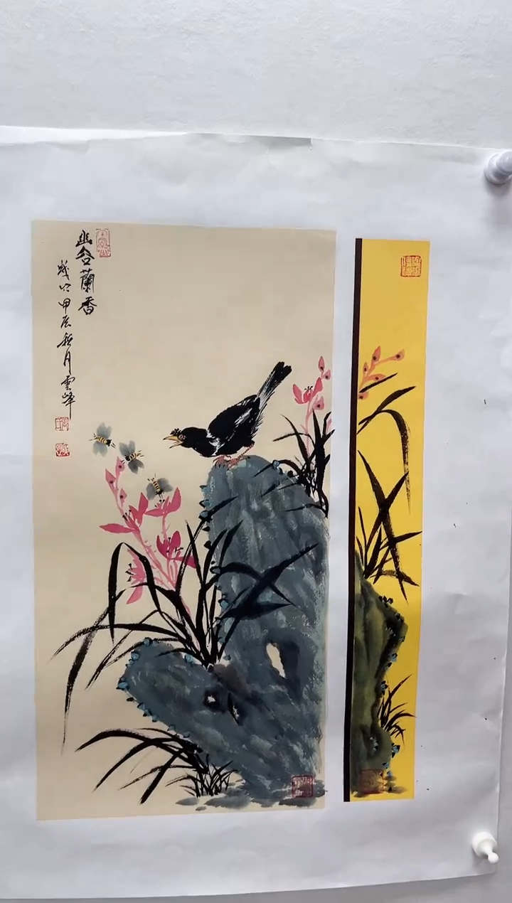 【闪购商品】国画绘画湖社-张广恩-花鸟