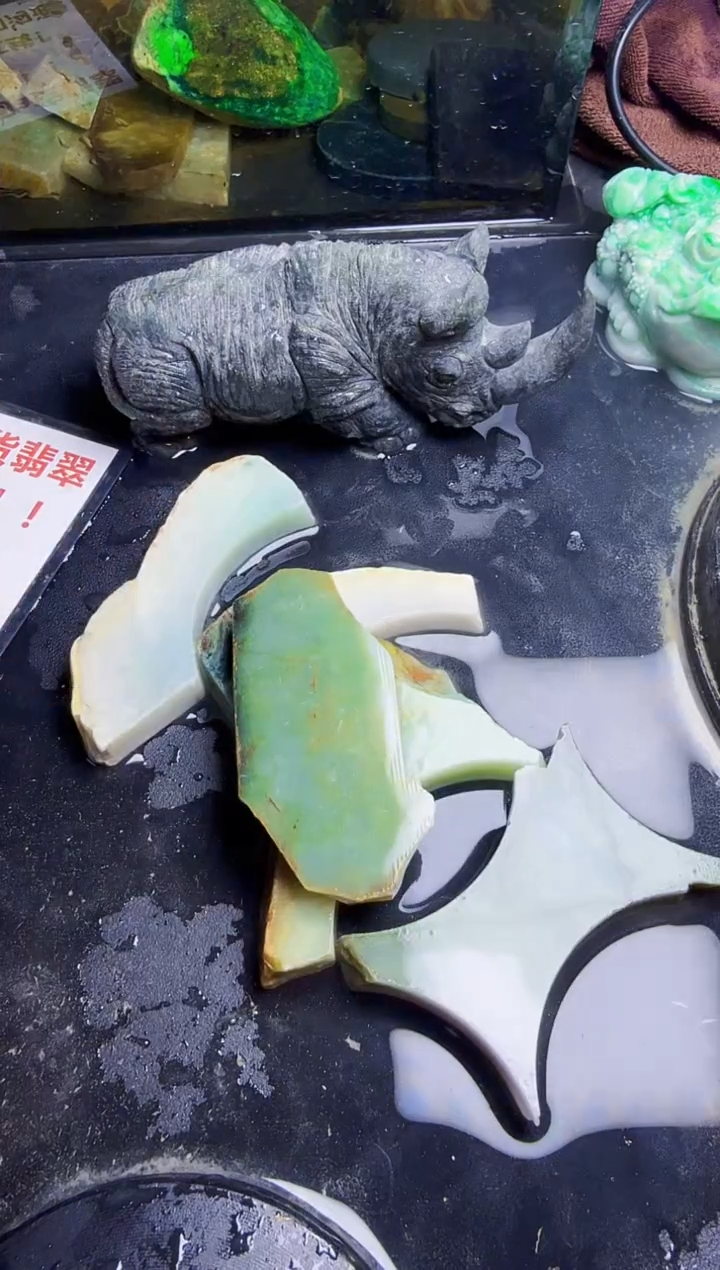 未镶嵌挂件翡翠天然翡翠292