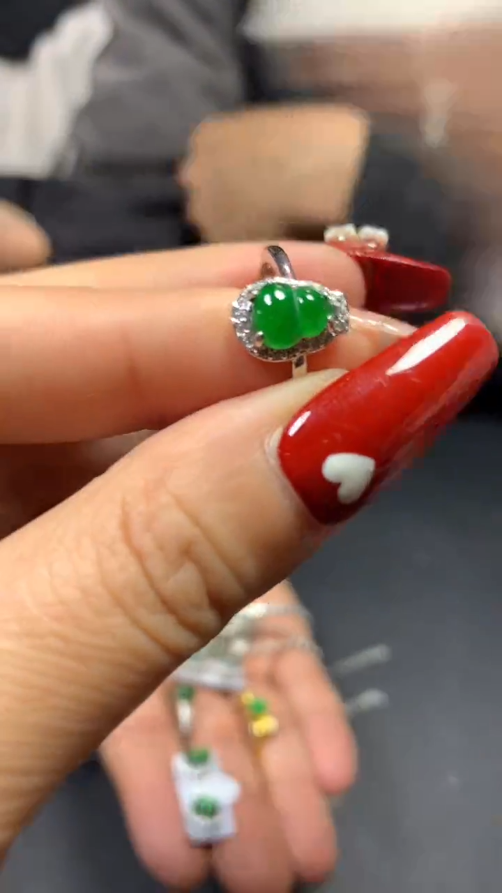 【闪购商品】翡翠戒指未镶嵌0095512794多样性发一