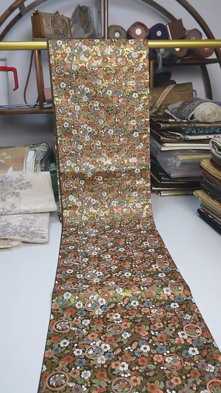 【闪购商品】织绣98西阵织六通花卉