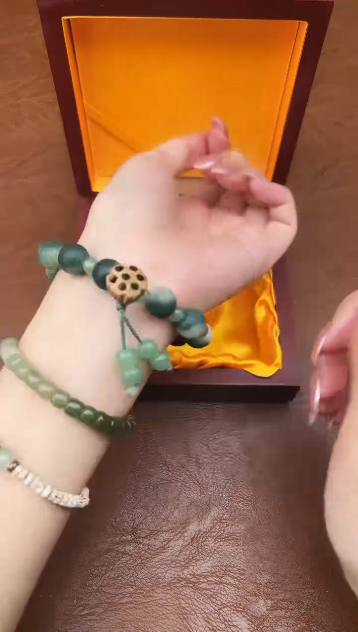 万家文玩阁青玉菩提链接@@ys942