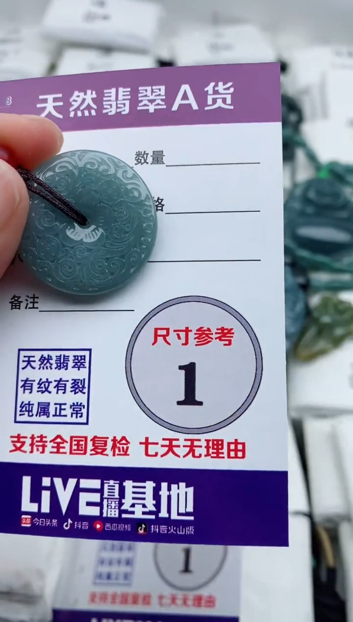颈饰未镶嵌翡翠8
