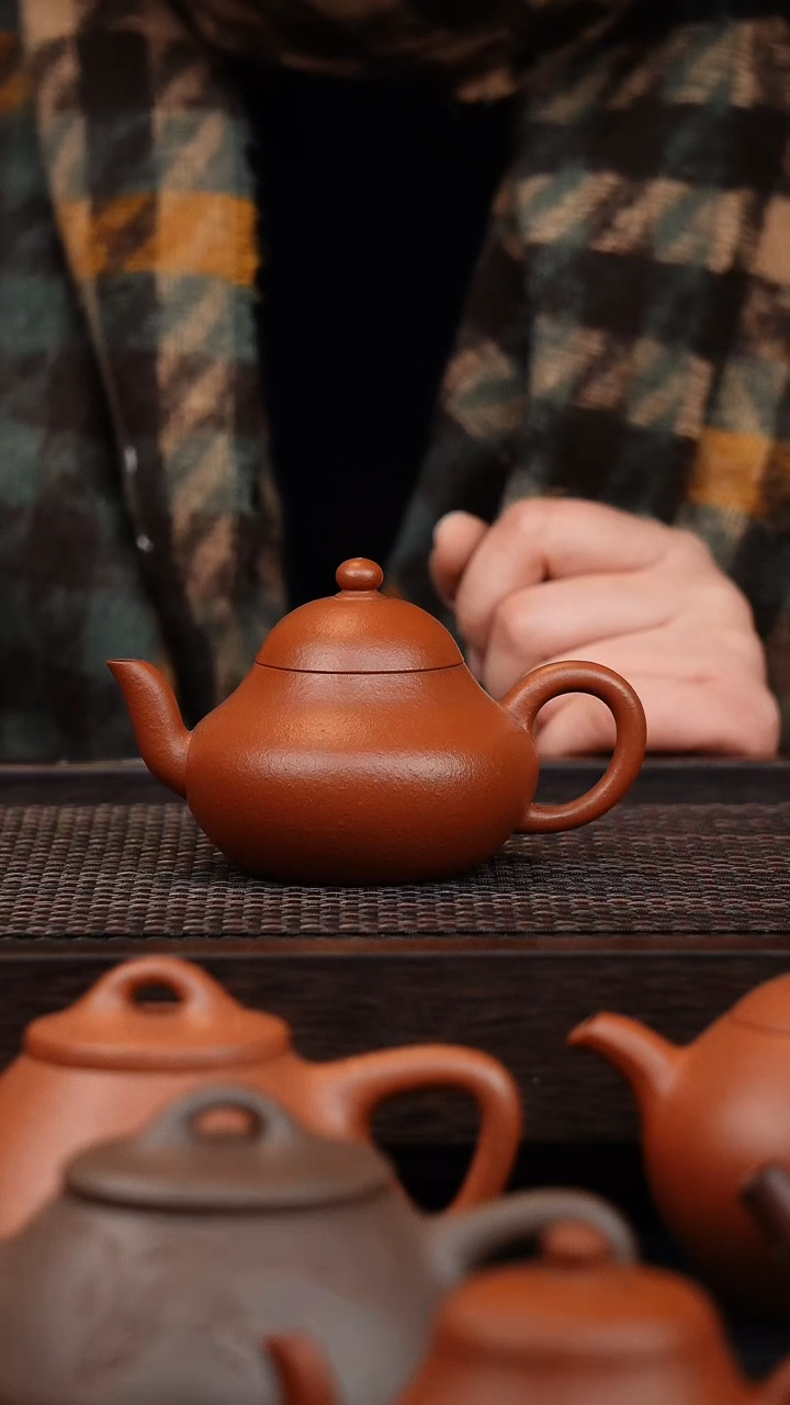 【闪购商品】紫砂茶壶掌柜自用梨朱泥