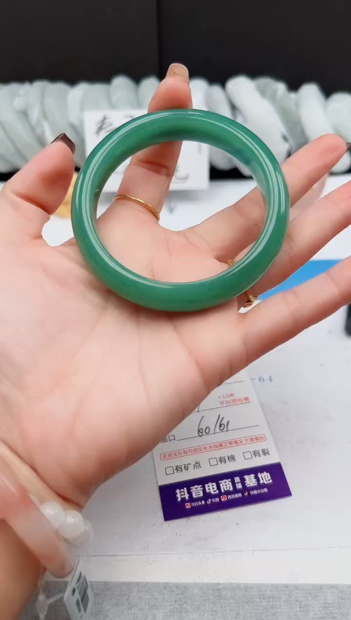 【闪购商品】石英质玉手镯未镶嵌368-DC6.5