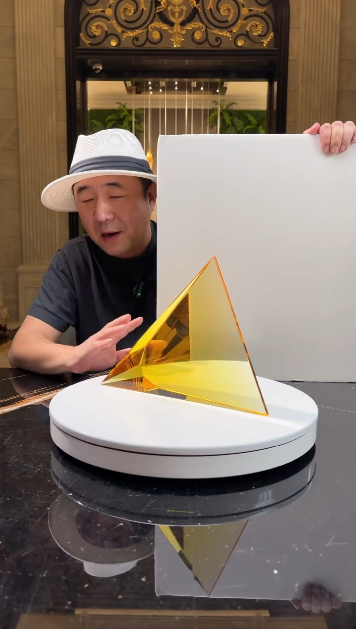 【闪购商品】摆件AJ1112022棱镜艺术琉璃摆件