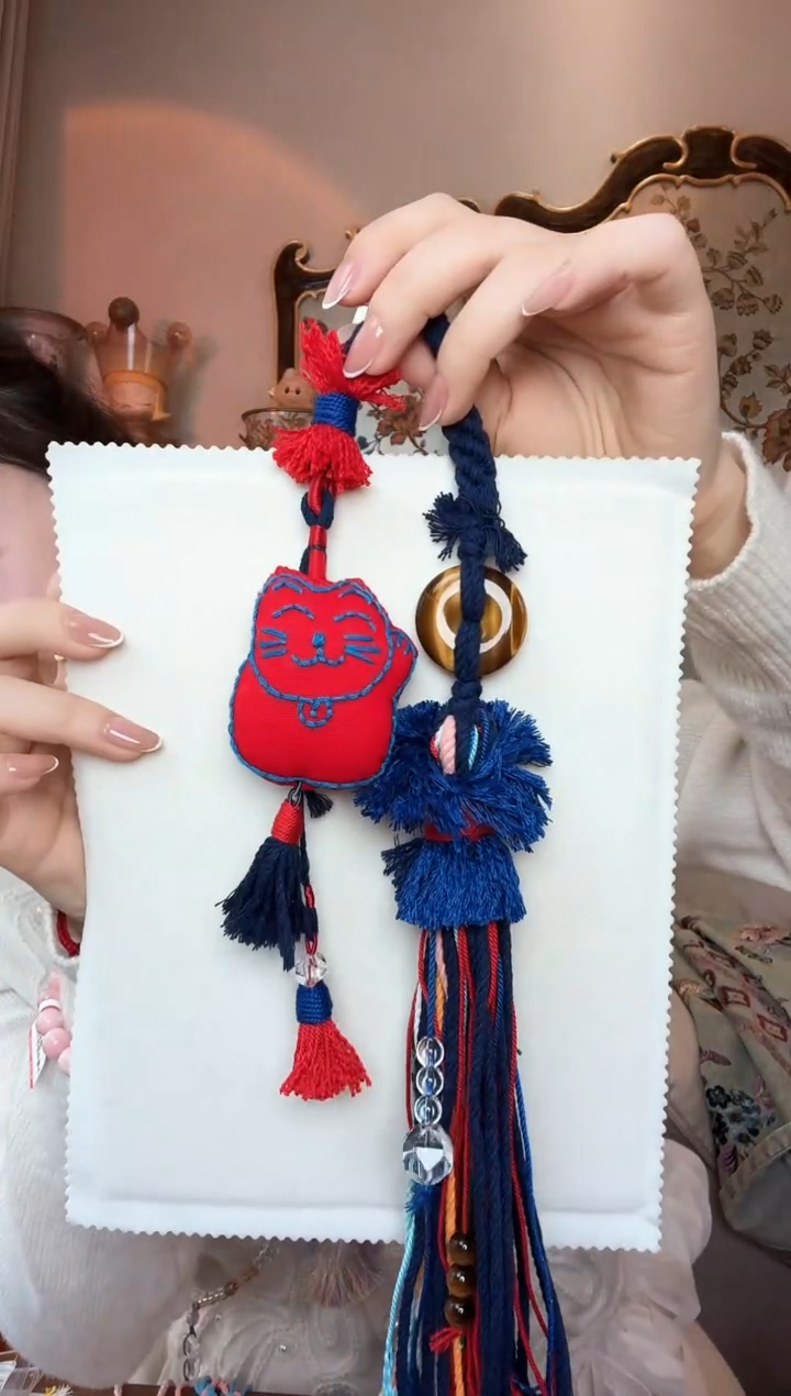 【闪购商品】木变石（虎睛石）车挂未镶嵌虎眼石车挂