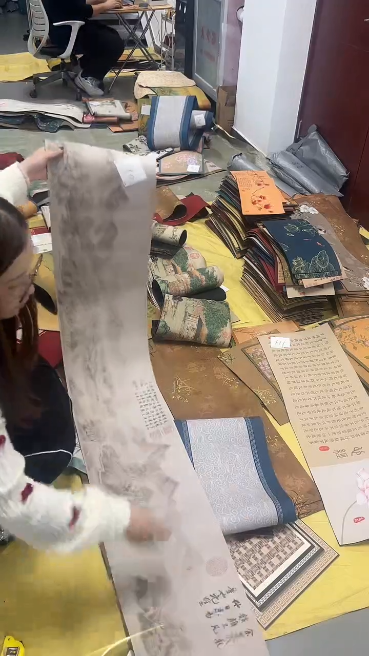 混纺微瑕吸水茶席-30X180-110号