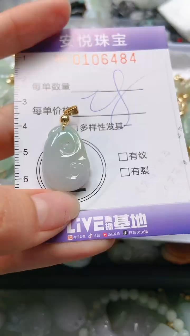 【闪购商品】翡翠颈饰未镶嵌闪购0106484