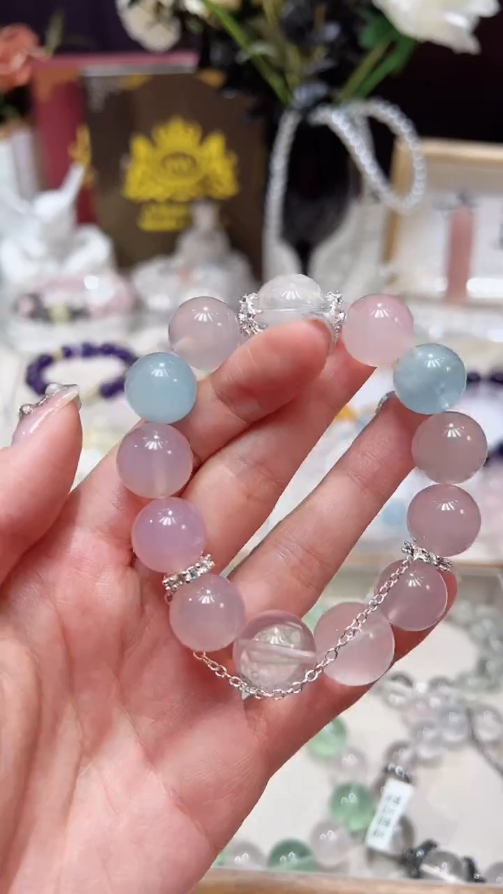 【闪购商品】水晶手链未镶嵌多样性发货发其一颜色微差