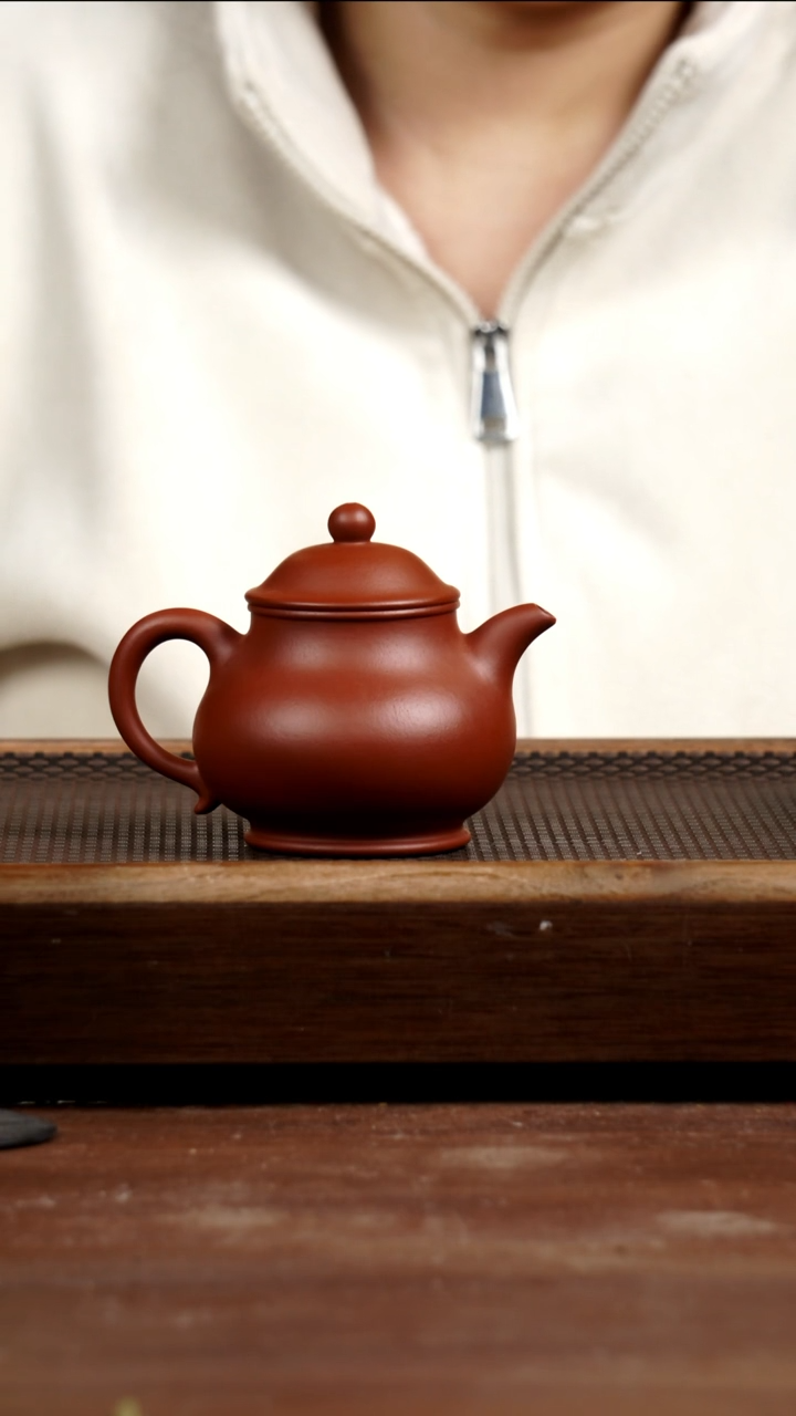 茶壶紫砂米****?朱泥高潘200CC