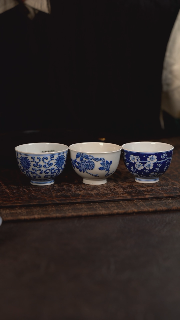 【闪购商品】杯HLX陶瓷小鸡心杯 三只