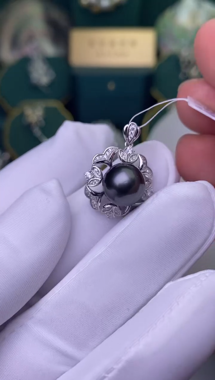 【闪购商品】海水珍珠颈饰银S925镶嵌1