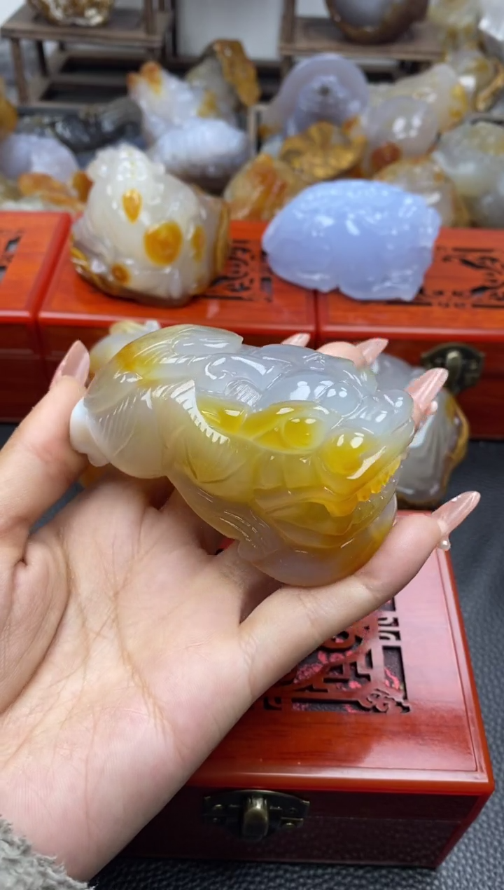 【闪购商品】玛瑙/玉髓手把未镶嵌00