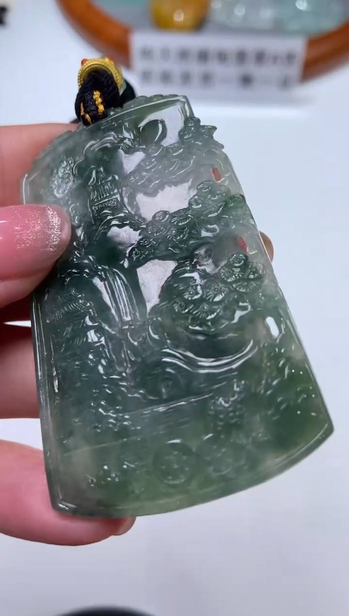 【闪购商品】翡翠挂件未镶嵌1009792