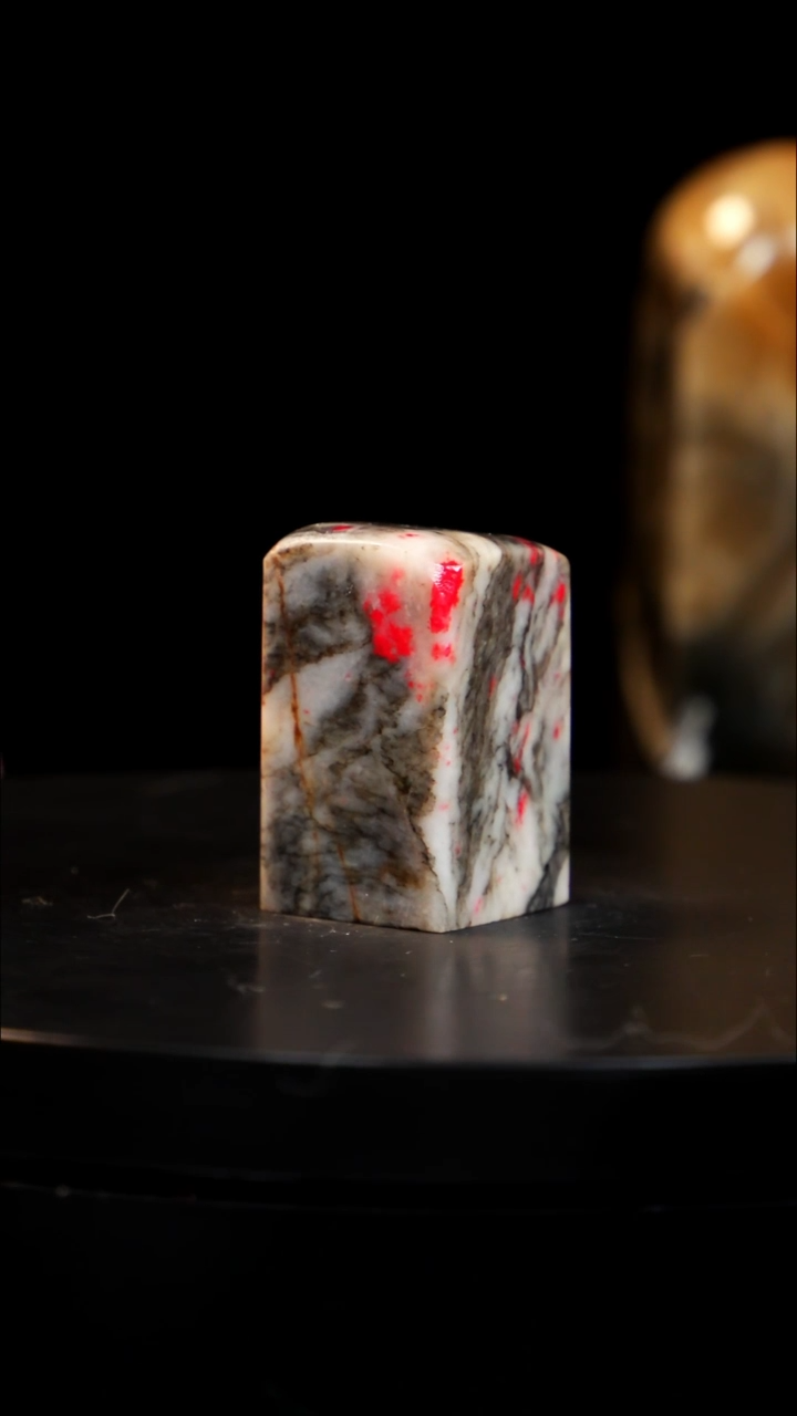 鸡血石印章印章印章