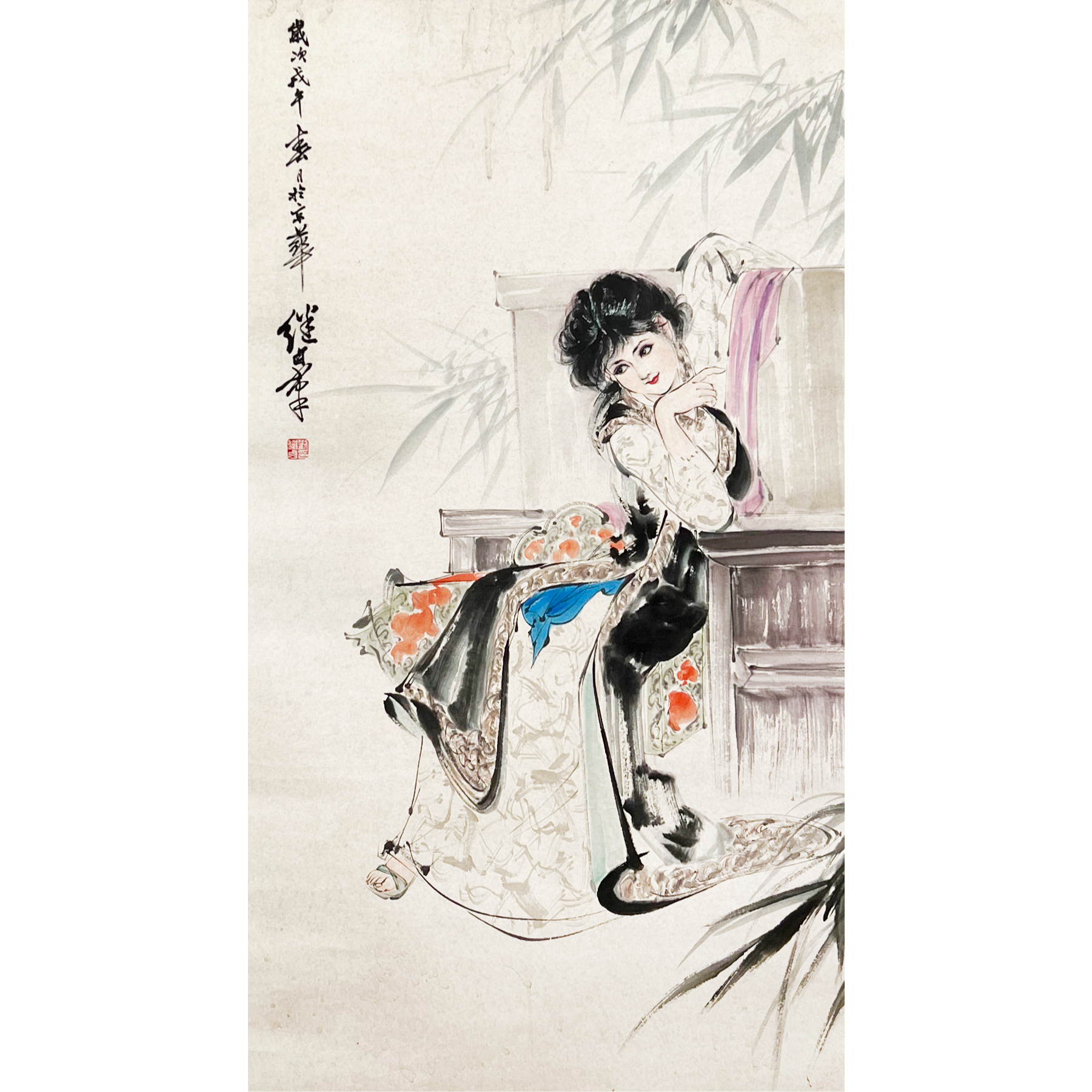 HL00044-刘继卣绘画93x51cm/约4.2平尺