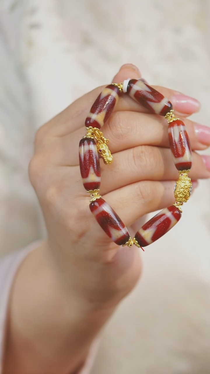 【闪购商品】玛瑙/玉髓手串未镶嵌多样性发一