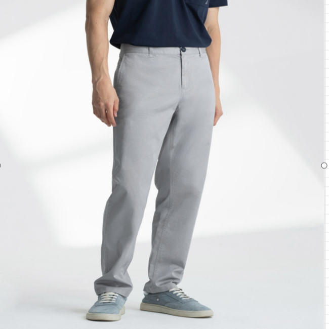 诺帝卡 商务休闲梭织长裤-222PO22410ZN