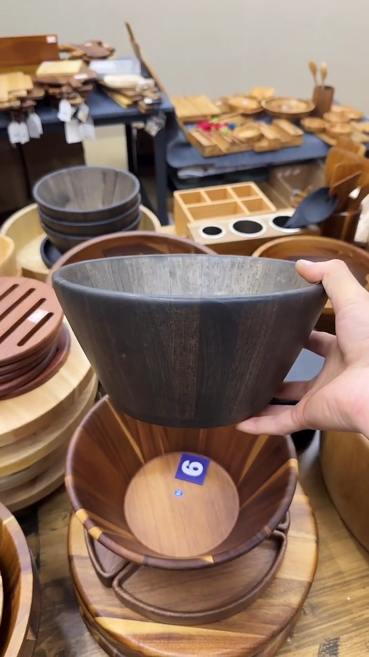 像胶木沙拉碗不退不换